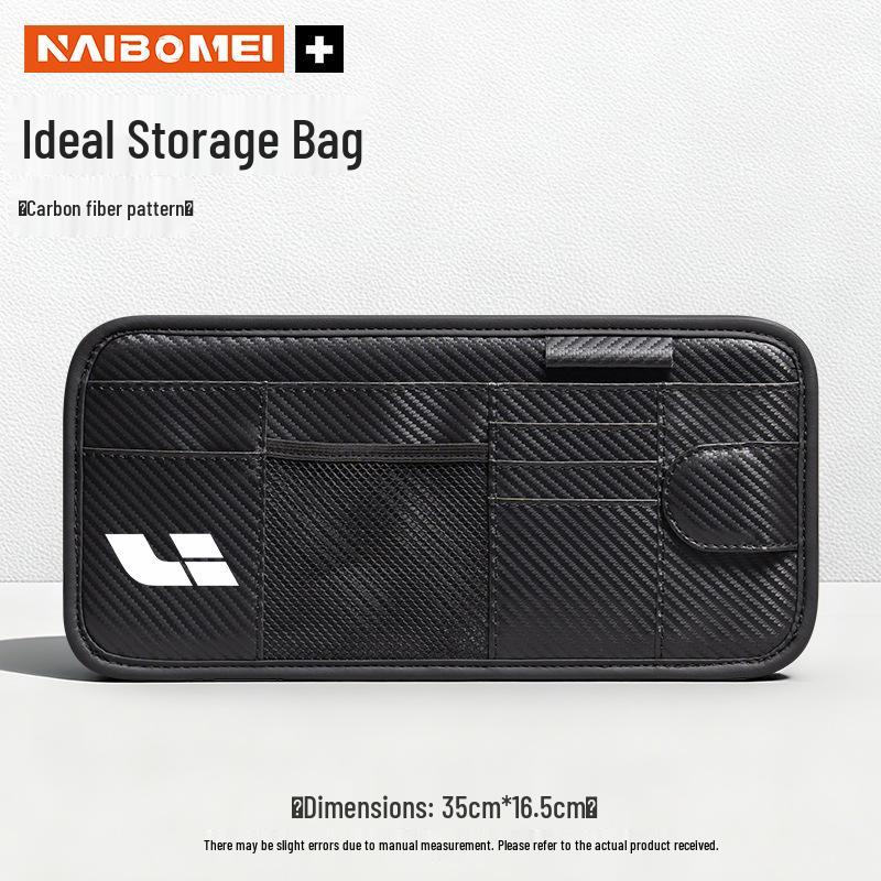 Universal Car Glasses Clip & Sun Visor Card Holder for Ideal L6/L7/L8/L9/M8 Models