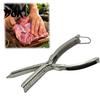 Durable Cooking Utensil Rib Membrane Removal Tool, Stainless Steel Prep Clamp, BBQ Manual Skinning Tool Meat for Kitchen Pork Beef And Lamb Handler