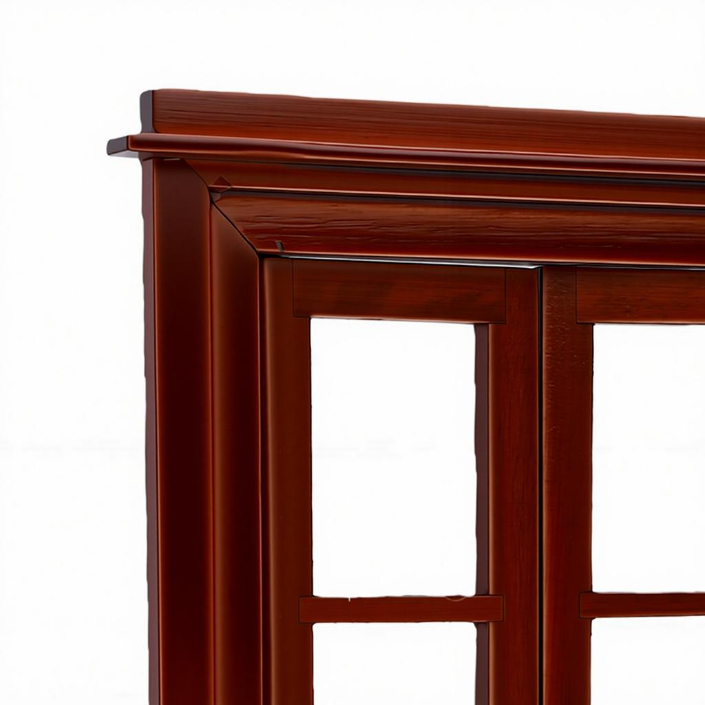 1:12 Dollhouse Windows 6 Pane Miniature Opening Windows Wooden Dollhouse Furniture Chestnut Color