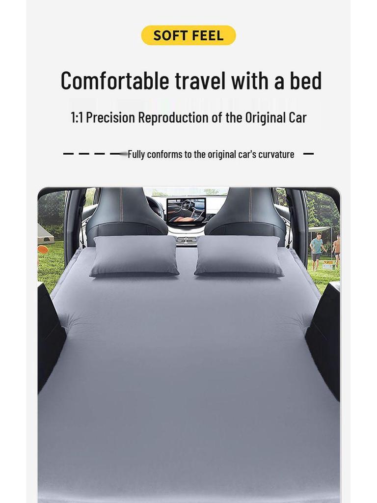 Toyota CHR Inflatable Trunk Mattress – Rear Seat Car Bed for Travel & Self-Driving.