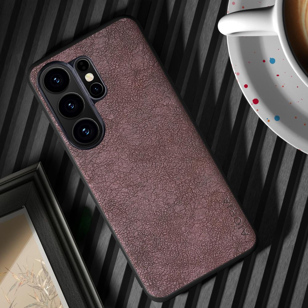 Case For Galaxy S26 S25 S24 Plus Ultra FE EDGE Light Luxury Business Style PU Leather Fashion For Samsung Galaxy S26 Phone Cover