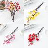 Home Decor Artificial Flower Branch With Silk Fabric For Wedding And Living Room Decor
