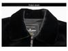 Men's Winter Faux Mink Coat 2025 - Warm, Thickened, Solid Color Lapel for Middle-Aged and Young Business Casual.