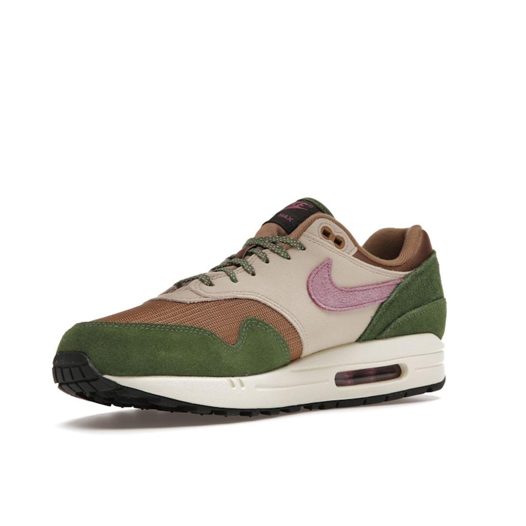 Nike Air Max 1 NH Treeline Unisex Sneakers Green Light-Bordeaux Dark-Driftwood DR9773-300