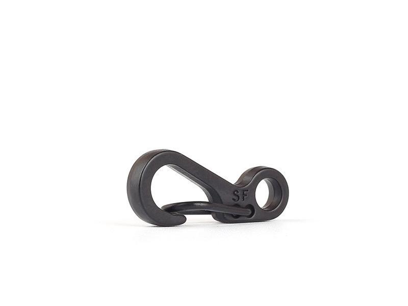 

Metal Mini Snap Hook Spring Buckle: Quick Release Keyring for Paracord and Tactical Gear