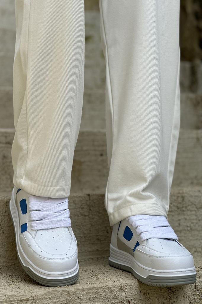 Chekich H New Collection CH2410 Avax Men Sports Shoe White Black Brown Tan