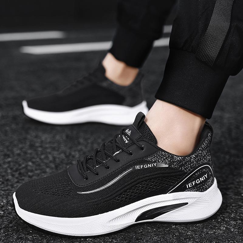 Fashion Fashion Men Sneakers Mesh Casual Shoes Lac-up Lightweight Vulcanize Walking Sneakers Suitable For Running Exercise Healthy Livin