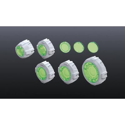 Builders Parts HD MS Zaměřovací čočka 01 Plastový model (Zelená)