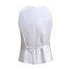 Men Vest Shiny Sequin Sleeveless Slim Fit Cardiagn Single-breasted V Neck Adjustable Back Buckle Stage Show Emcee Performance Men Waistcoat