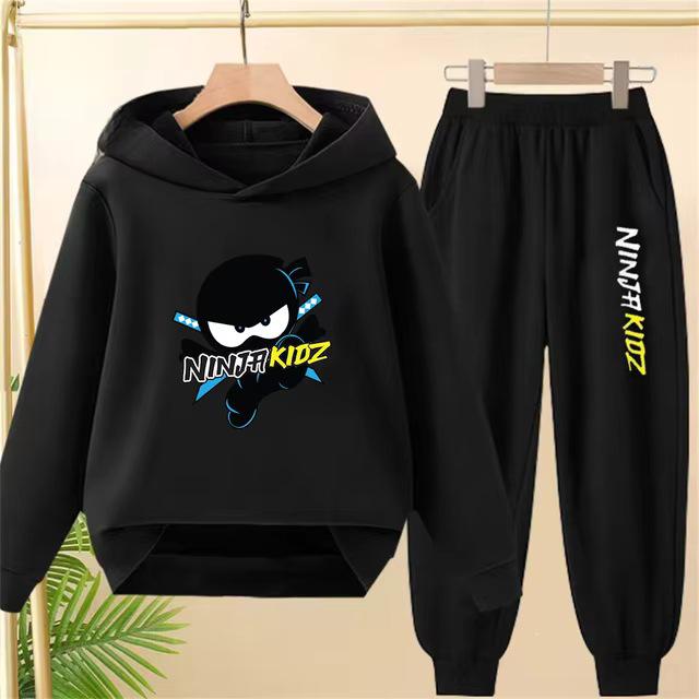 Kids Ninja Hoodie & Pants Set, 3-12 Years, Boys & Girls Casual Fashion
