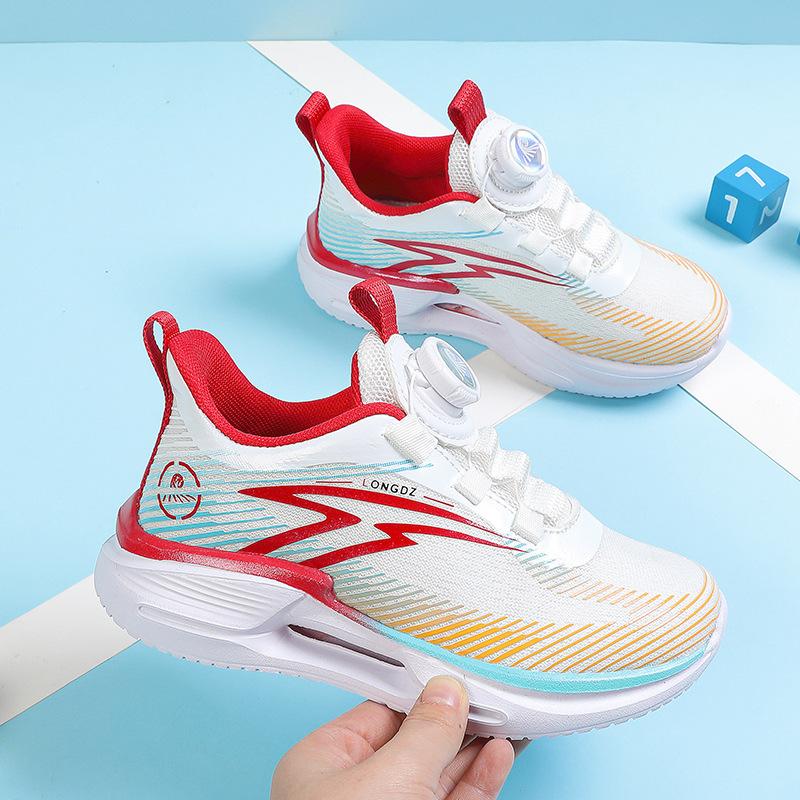 Children's male and female classmates 25 spring new boys' basketball shoes carbon board middle and older children's running shoes children's 