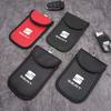 rldf3 Car LOGO Key Storage Bag Blocker Case Pocket Remote Control For SEAT Cupra Ibiza Leon E-Racer Ateca FR 5f MK2 Car Accessories