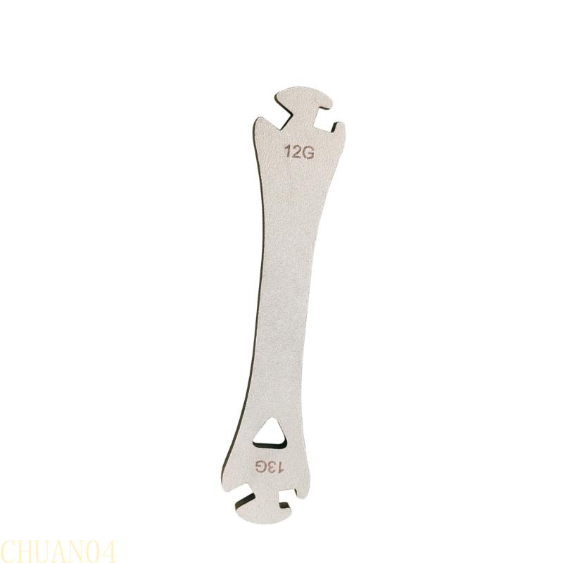 A1A2 Mountain Bike Spoke Wrench Adjustment Tool Stainless steels Bike Rims Wheel Spoke Wrench Cycling Repair Tool Easy to Use