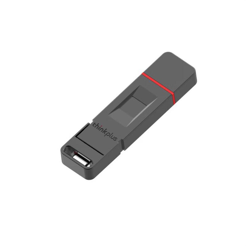 Lenovo Thinkplus FU100 Dual-Interface Fingerprint Encrypted USB Flash Drive