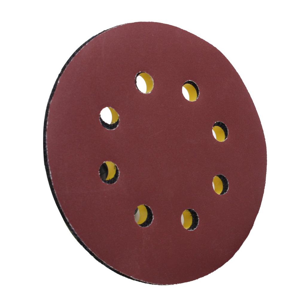 125mm Air Sander Sanding Disc Backing Plate Metal Polishing Grinding Sanding Paper Holder Pad For Angle 46 Grit