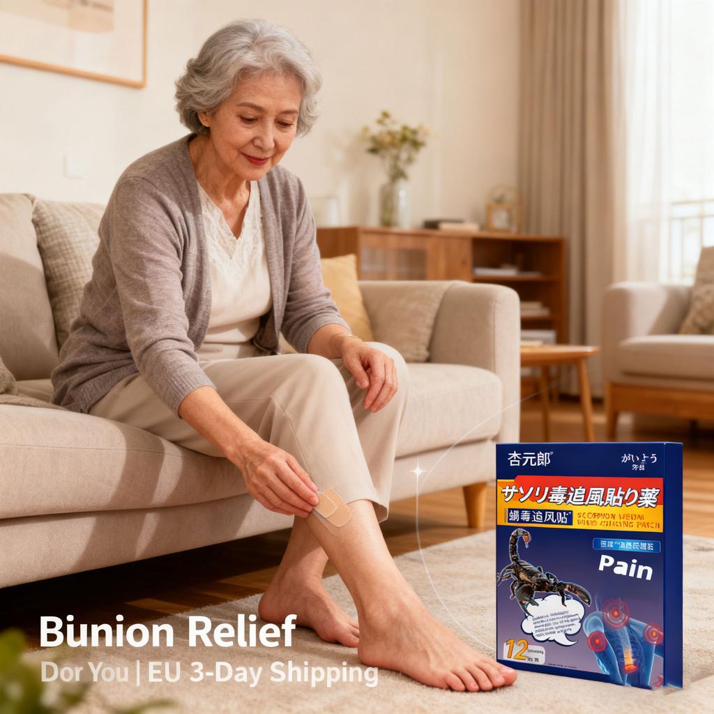 Non-Irritating Foot Bunion Patch - Natural Herbal Gentle NourishNon-Irritating Foot Bunion Patch - Natural Herbal Gentle Nouris