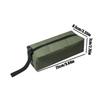 Small Tool Bag Wrench Organizer Waterproof Zippered Tool Storage Bag for Construction Site Automotive Plumbing Job Garage