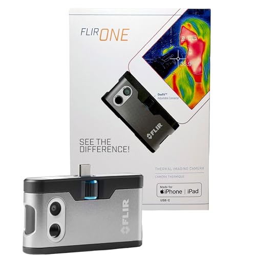 

FLIR (FLIR) [Domestic Genuine Product] FLIR ONE Gen 3 - Thermal Imager for iOS Smartphones (iPhone 15 and later, USB-C equipped): Suitable for residen