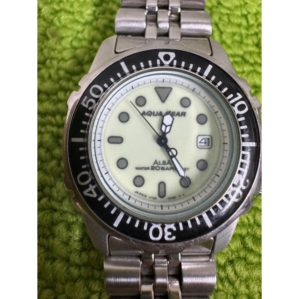 Used Beautiful condition Seiko ALBA Aqua Gear ladies quartz watch