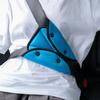 Safety Belt Fixer Foldable Soft Adjustable Neck Protection Car Triangle Safe Seat Belt Cover Car Goods