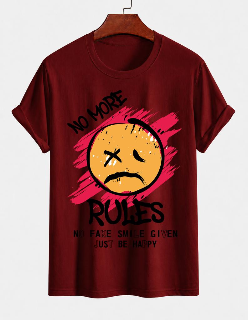 Unisexs Pure Cotton Tshirt My Future Is Not Just A Dream Letter Print Casual Crew Neck Short Sleeve Inspirational Street Style To