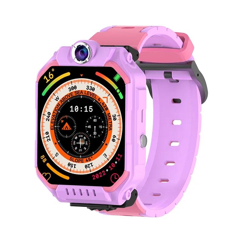 New 4G  Kids C68 GPS WIFI Video Call SOS Waterproof Kids Smartwatch Camera Monitor Tracker Locate Mobile Watches