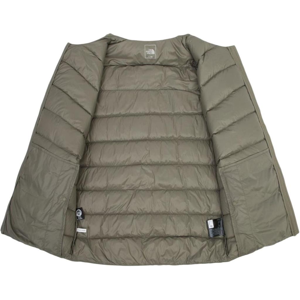 The North Face Logo Crew Neck Zip Long Sleeve Down Jacket Men Jackets NJ1DR54B