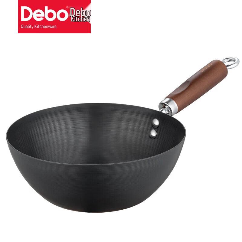 Deber Audela 24cm Fine Iron Wok