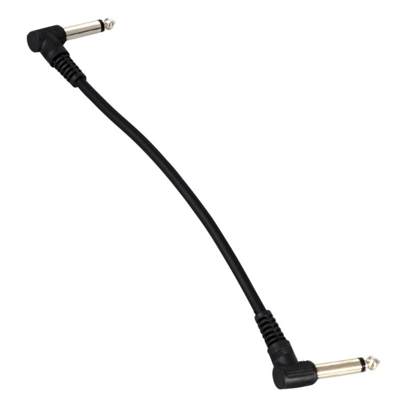 Low Noise Quality Guitar Patches Cable Right Angle Guitar Patches Cables Professional Patches Cables for Guitar Pedals