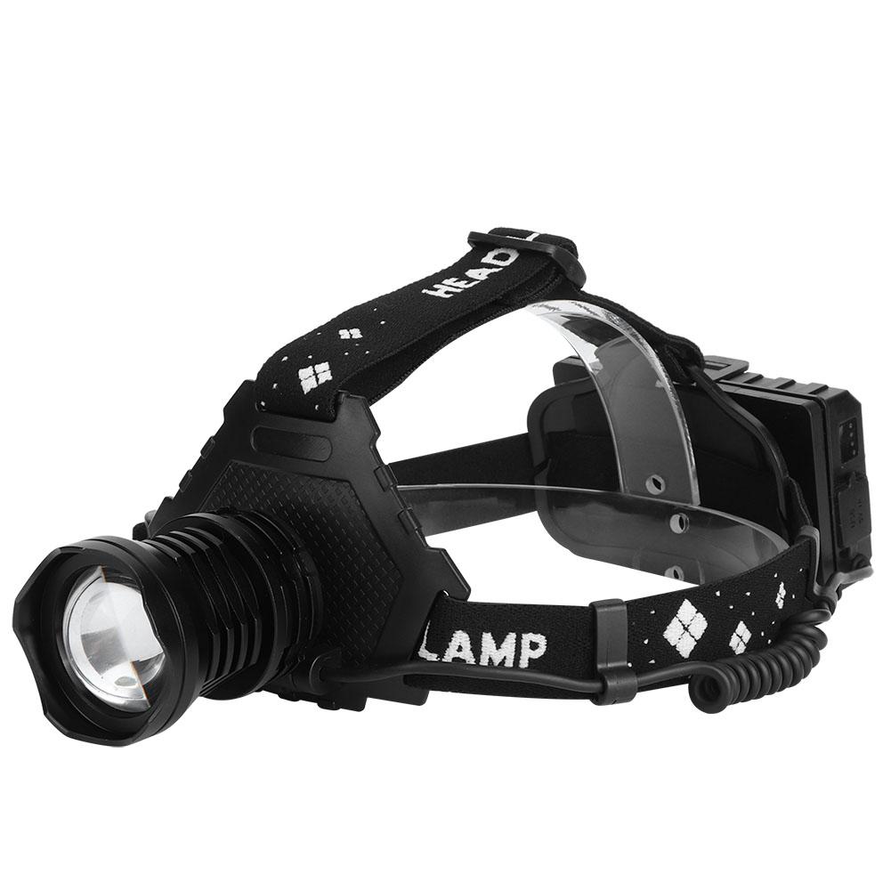 Strong Light XHP70 Headlamp USB Charging Telescopic Zoom Fishing Head Lamp Outdoor Lighting