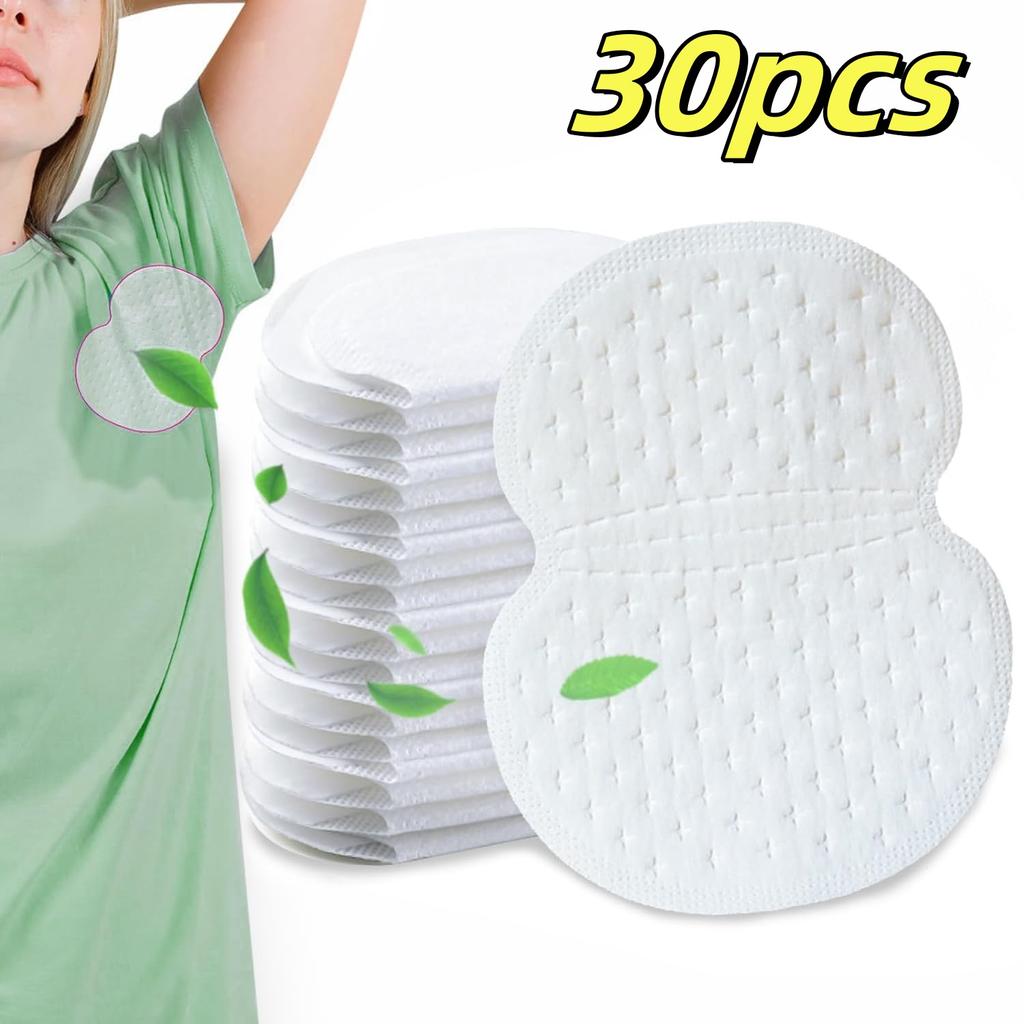 10/300Pcs Disposable Underarm Armpit Sweat Pads Sweat-absorbing Patch Summer Deodorants Non-woven Pads Breathable Ultra-thin