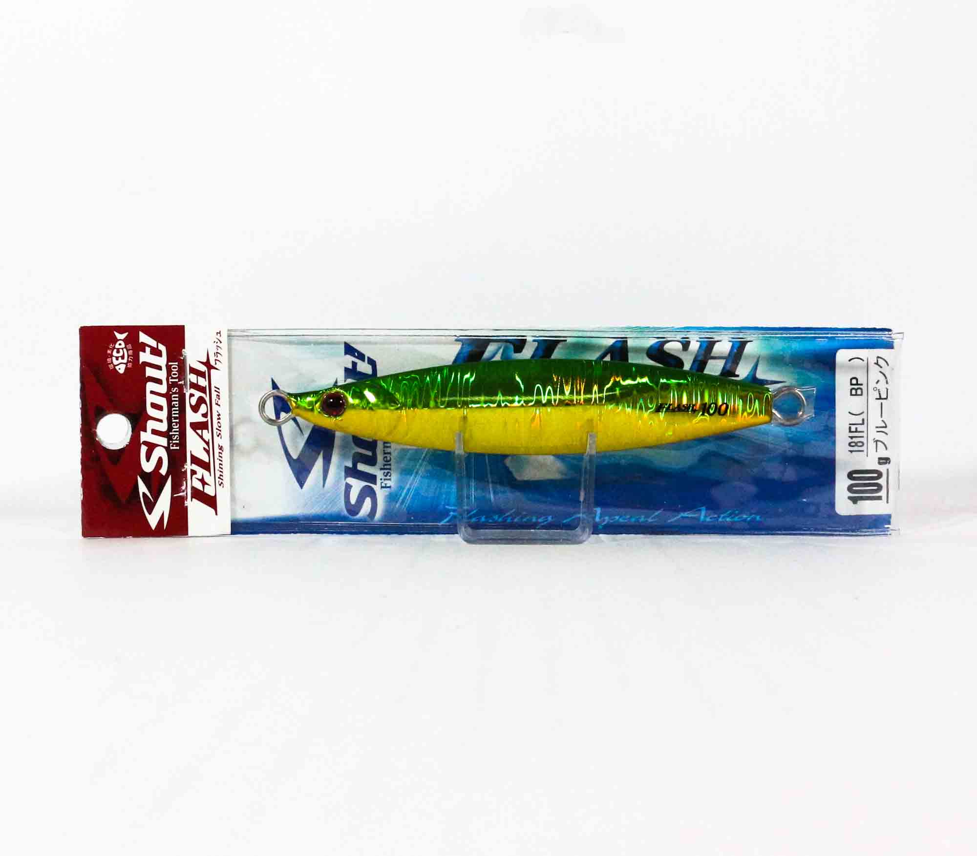 

Shout 181-FL Metal Jig Flash 100 грамм GG (4209) округ Колумбия