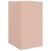 Pink Nightstand 34.5 x 39 x 62 cm Steel