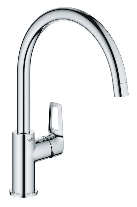 Robinet de cuisine évier monocommande BAULOOP bec haut pivotant - GROHE – 31368001