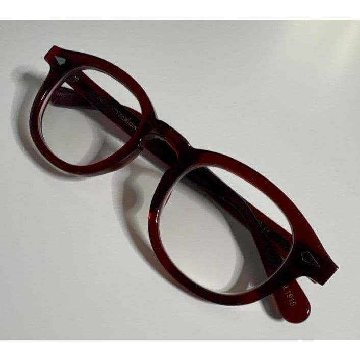 Used MOSCOT LEMTOSH Moscot 46 Red Good Condition