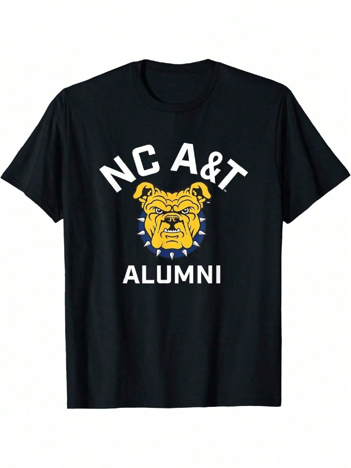 Футболка выпускника с дугообразной надписью North Carolina A&T State University Aggies S разноцветный
