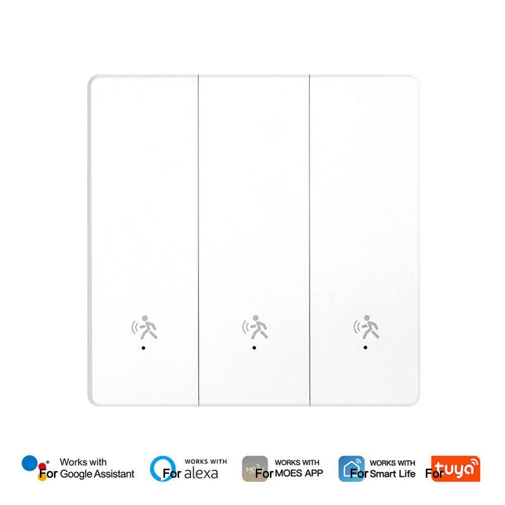 Human Presence 10GHz Motion Sensor For Bedroom For Corridor AS SHOWN Intelligent Auto On off App Control With Timer