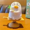 Statue Little Liu Duck Car Decoration Funny Car Bobblehead Figure  Electric Powered Vehicle