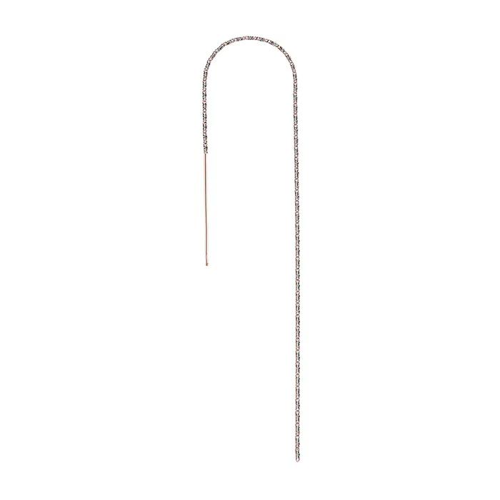 [Lampo] Rose & White Earring