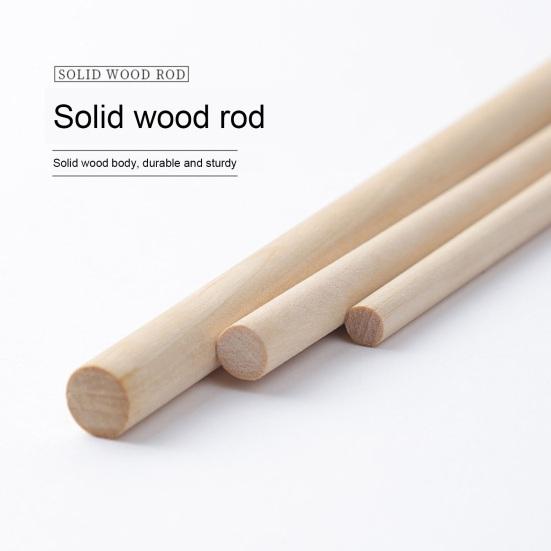 Wooden BDSM Teaching Cane Multi-Thickness Tool for Sensation SM Spanking Play Smooth Polished Surface & Anti-Slip