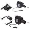 EU/US Plug BBQ Fan 12V 1.2A 4300RPM Air Blower for Barbecue Picnic Camping Fire Charcoal Starter Cooking Tool Camping