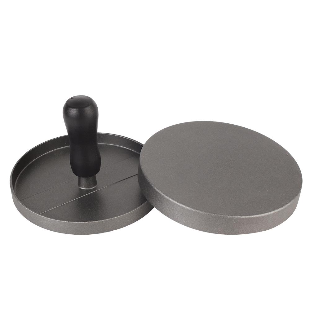 Aluminiumlegierung Rindfleischpastete Burger Fleischpresse Haushaltsküchenwerkzeuge Runde Hamburgerform Lebensmittelform BBQ Hamburgerfleisch