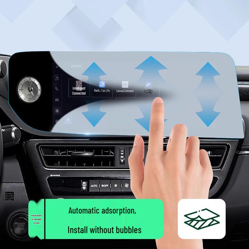 Tempered Protective Film for Lexus ES200/300H Central Navigation Screen