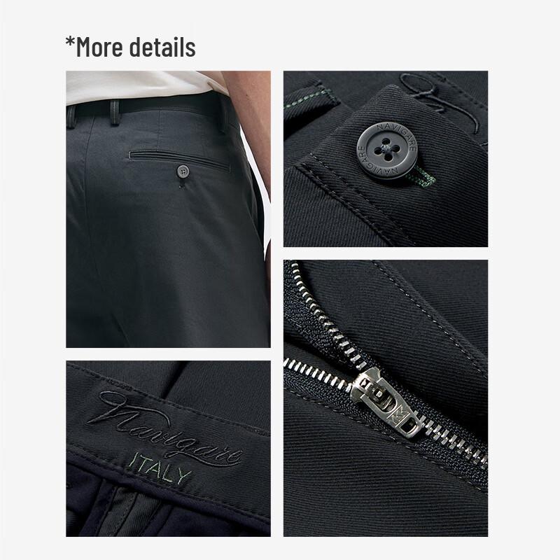 Navigare Men's Sweat-Wicking Straight-Leg Casual Pants