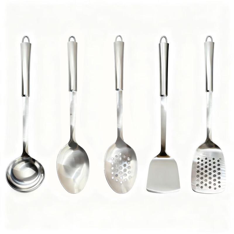 

ZISIZ Stainless Steel 5-Piece Kitchen Utensil Set