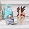 Hong Kong Christmas Craft Decorations Christmas Doll Rudolph Doll Ornaments Knitted Faceless Doll Goblin