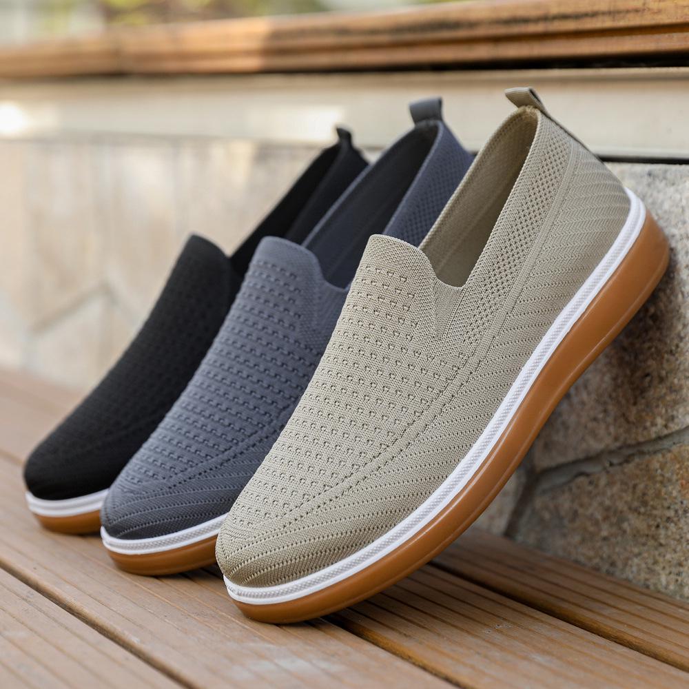 Men's Lightweight Breathable Knit Walking Shoes