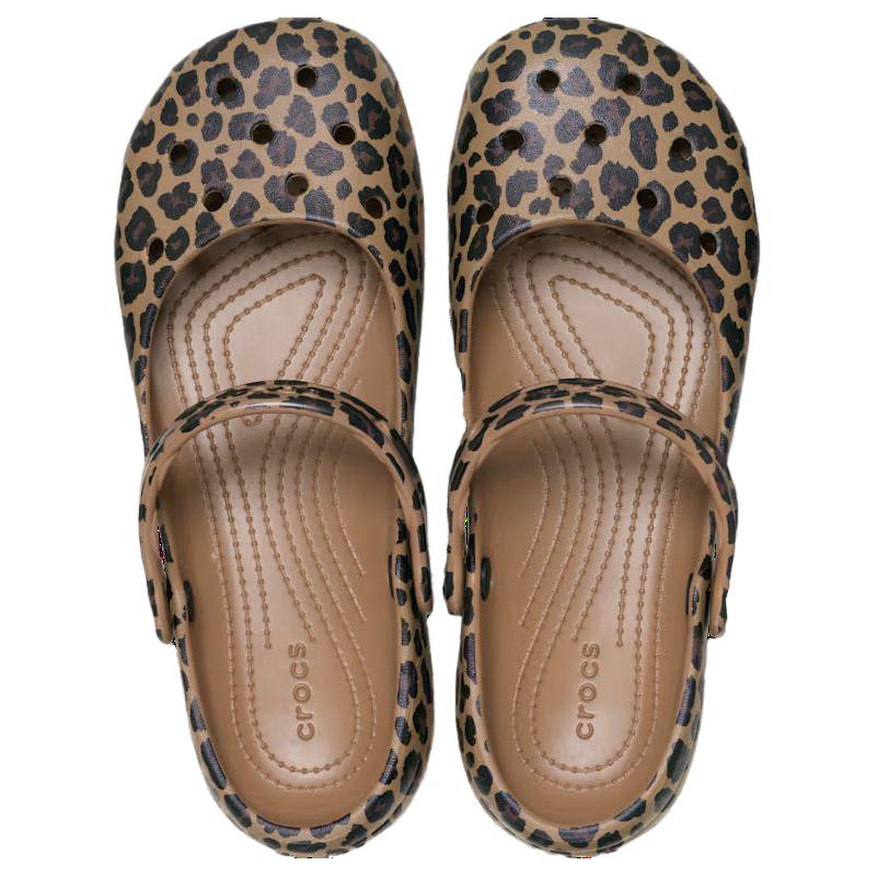 Crocs Classic Animal Ballet Sepia Leopard Women's 212478-2LD