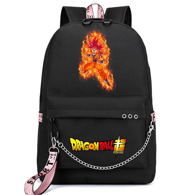 Anime Dragon Ball Printed Boy Girl Schoolbag Back To School Waterproof Bag Student Bookbag for Boy Girl Women Travel Leisure Bag Rucksack Mochila