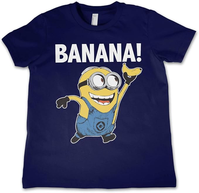 MINIONS Official Licensed Banana Kids T-Shirt (Red) 110
